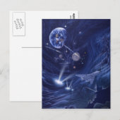 Fantasie Postkarte (Vorne/Hinten)