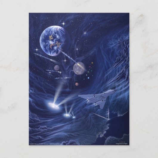 Fantasie Postkarte (Vorderseite)