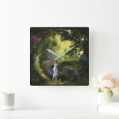 Fantasie Quadratische Wanduhr (Zuhause)