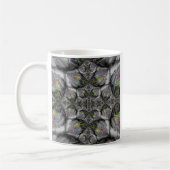 Fantasie | Rainbow Fraktal Art Kaffeetasse (Links)