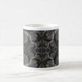 Fantasie | Rainbow Fraktal Art Wrap Kaffeetasse (Mittel)