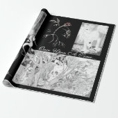 Fantasie-Reich und Märchen-Kalligraphie-Kunst Geschenkpapier (Ungerollt)