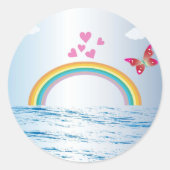 Fantasie Runder Aufkleber (Vorderseite)