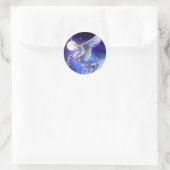 Fantasie Runder Aufkleber (Tasche)