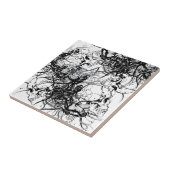 Fantasie-Schädel Fliese (Seite)