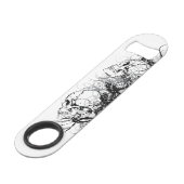 Fantasie-Schädel Speed Flaschenöffner (Vorderseite Schrägansicht)