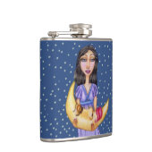 Fantasie-schlafende sichelförmige flachmann (Rechts)