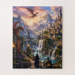 Fantasie-Schloss & Magisches Königreich Puzzle