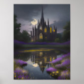 Fantasie-Schloss Poster (Vorne)
