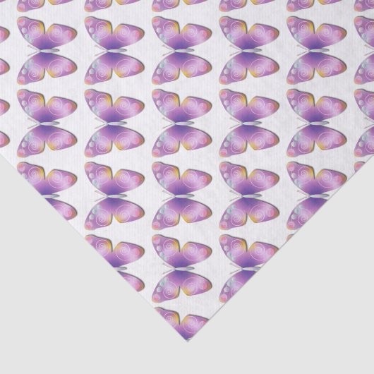 Fantasie-Schmetterling Seidenpapier (Ausschnitt)