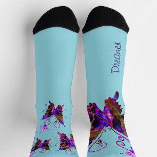 Fantasie Schmetterlinge Socken