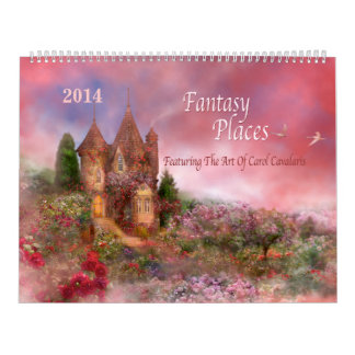 Fantasie setzt Kunst-Kalender 2014 Kalender