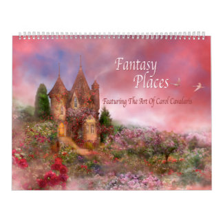 Fantasie setzt Kunst-Kalender Kalender