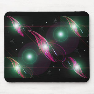 Fantasie-Sonnensystem beleuchtet Mousepad