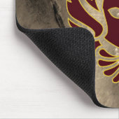 Fantasie-spartanischer Kriegers-griechische Mousepad (Ecke)