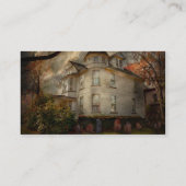Fantasie - Spuk - das Wärter-Haus Visitenkarte (Rückseite)
