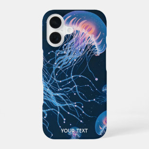 Fantasie Süße Abstrakte Qualle Unterwasser iPhone 16 Hülle