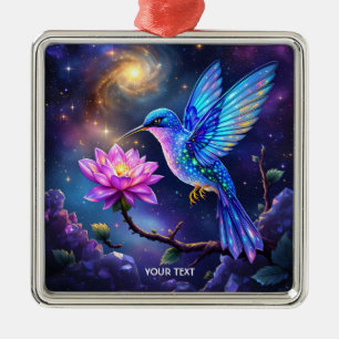 Fantasie Süße Blume Kleiner Vogel Ornament Aus Metall