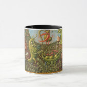 Fantasie-Tasse: Blüten-Jungen-Träumen Tasse (Zentrum)