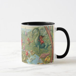 Fantasie-Tasse: Erdbeermädchen-Träumen Tasse