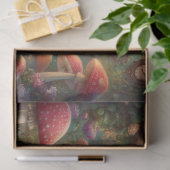 Fantasie-Teeparty Alice und Hutmacher Decoupage Seidenpapier (Geschenk)