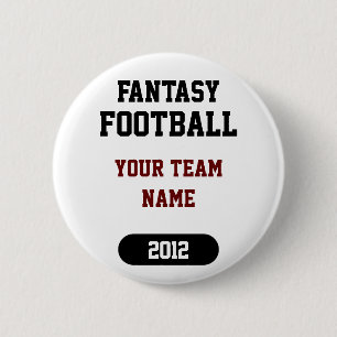 Fantasie trägt - Ihr Team-Name - Knopf zur Schau Button