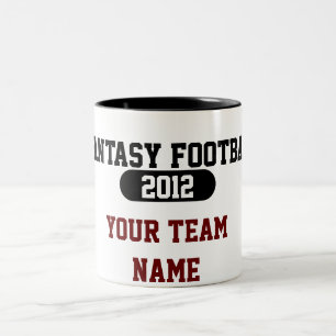 Fantasie trägt - Ihr Team-Name - Tasse zur Schau