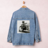 Fantasie treibt meine Realität an Jeansjacke (Hangar)