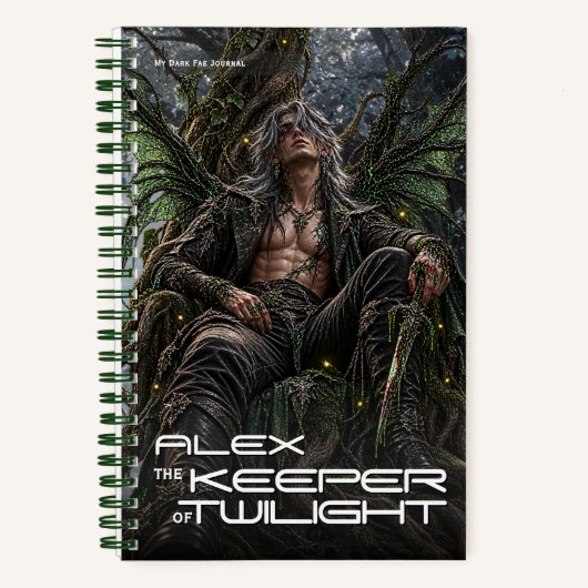 Fantasie-Twilight-Fae-Notizbuch Notizblock (Vorderseite)