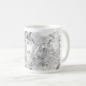 Fantasie-und Mythos-Collagen-Tasse Kaffeetasse (VorderseiteRechts)