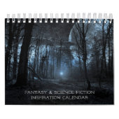Fantasie und Science Fiction Inspirationskalender Kalender (Titelbild)