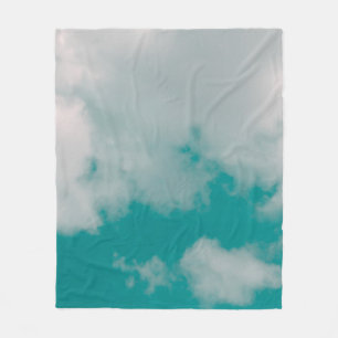 Fantasie und vintage dynamische Wolke und Himmel m Fleecedecke