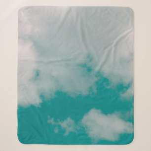 Fantasie und Vintage dynamische Wolke und Himmel m Sherpadecke