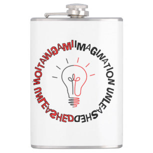 Fantasie unvermietet,w,Vinyl Wrapped Flask Flachmann