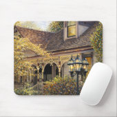 Fantasie-Victorianisches Lebkuchenhaus I Mousepad (Mit Mouse)
