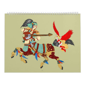 Fantasie-Vielzahl Kalender