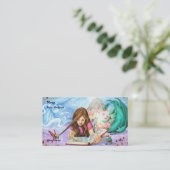 Fantasie Visitenkarte (Stehend Vorderseite)