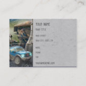 Fantasie-Visitenkarte (3.5x2.5) Visitenkarte (Rückseite)