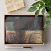 Fantasie von Pferd und Begleiter Seidenpapier (Geschenk)