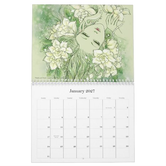Fantasie-Wandkalender Kalender (Jan 2027)