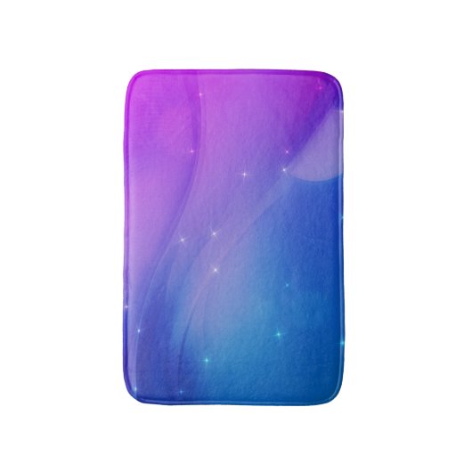 Fantasie-Welle Badematte (Vorderseite Vertikal)