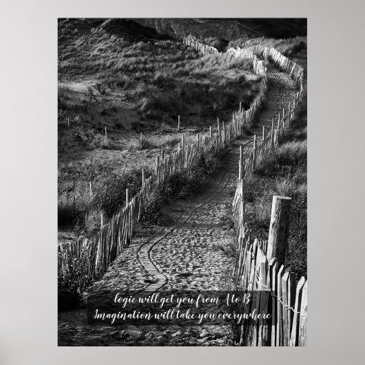 Fantasie wird dich überall hinführen poster (Vorne)