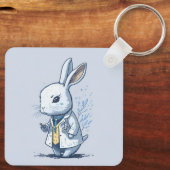 Fantasiearztschwester Heilerhase Schlüsselanhänger (Rückseite)
