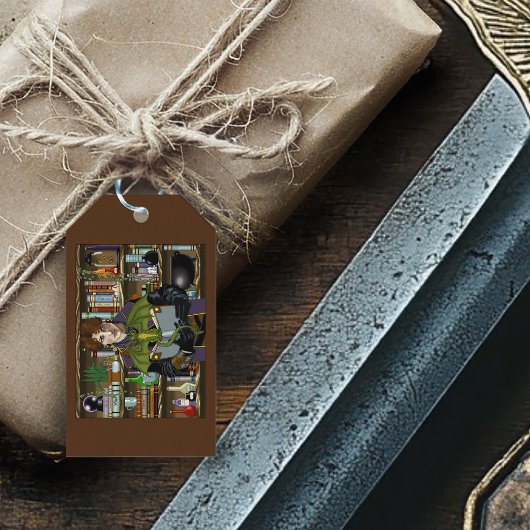 Fantasieassistent Bücher Drachenklänge Geschenkanhänger