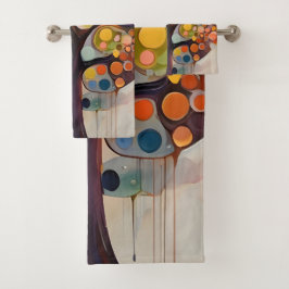 Fantasiebaum - fantasy tree badhandtuch set