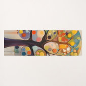 Fantasiebaum - fantasy tree yogamatte (Rückseite (Horizontal))