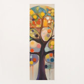 Fantasiebaum - fantasy tree yogamatte (Vorderseite)