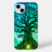 Fantasiebaum mit Licht der Hoffnung Case-Mate iPhone Hülle (Rückseite)