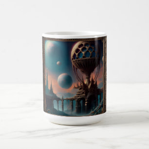 Fantasiebild einer seltsamen interstellaren Strukt Kaffeetasse