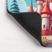 Fantasiebild eines Lebkuchenschlosses Mousepad (Ecke)